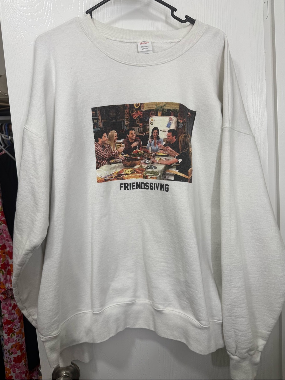 Charlie southern HANES Friendsgiving Crewneck sweatshirt
